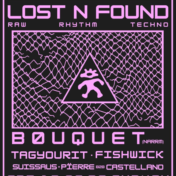 LOST N FOUND live at KX Club (Kings Cross Hotel) - Concert poster