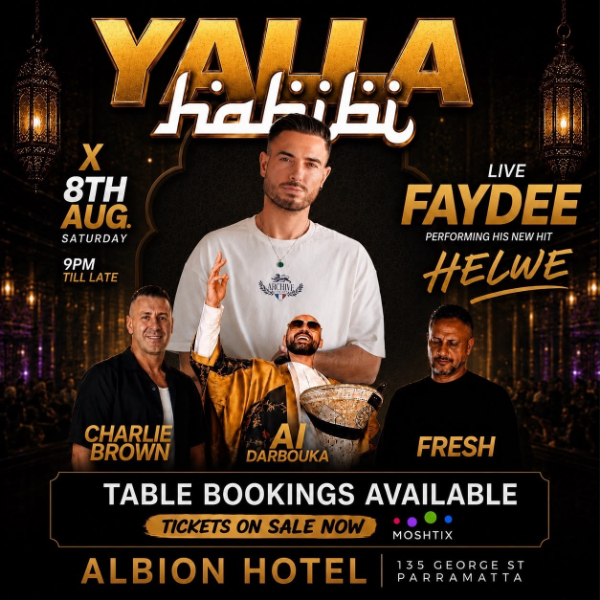 Vibe Saturday's -🌴Yalla Habibi Returns🌴 live at The Albion Hotel - Concert poster