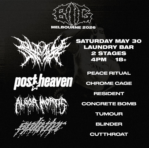 BIG Melbourne 2026 live at Laundry Bar - Concert poster