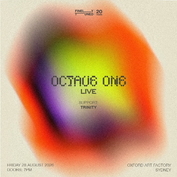 OCTAVE ONE (Live) live at Oxford Art Factory - Concert poster
