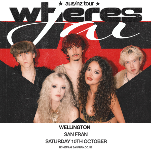 Where’s Jai aus/nz tour live at San Fran - Concert poster