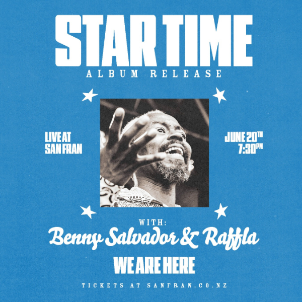 Star Time “We Are Here” Album Release live at San Fran - Concert poster