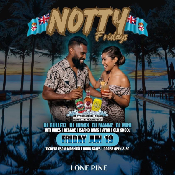 NOTTY Fridays live at Lone Pine Tavern - Concert poster