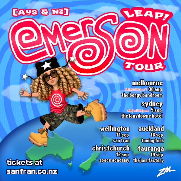 Emerson | Leap! On Tour live at San Fran - Concert poster