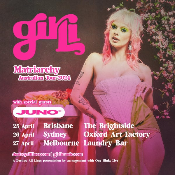 girli Matriarchy Australian Tour