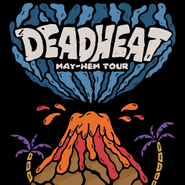 DEADHEAT 'MAY-HEM TOUR' w/ LICKITY SPLIT + LATE NIGHT LIES + CANINO DRIVE (18+) live at The Austral Hotel in Adelaide on May 08, 2026 - Concert poster