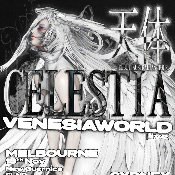CELESTIA :VENESIAWORLD live at Oxford Art Factory - Concert poster