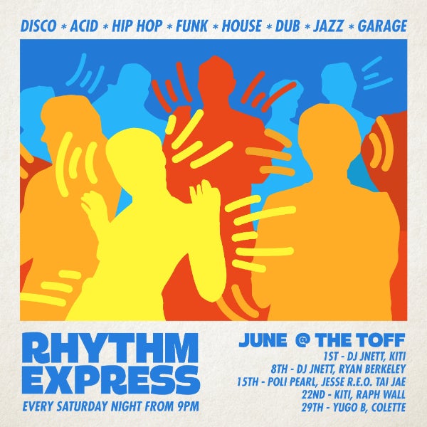 RHYTHM EXPRESS - DJ JNETT & FRIENDS