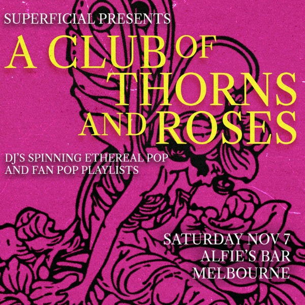 A Club of Thorns and Roses live at Alfie's Bar - Concert poster
