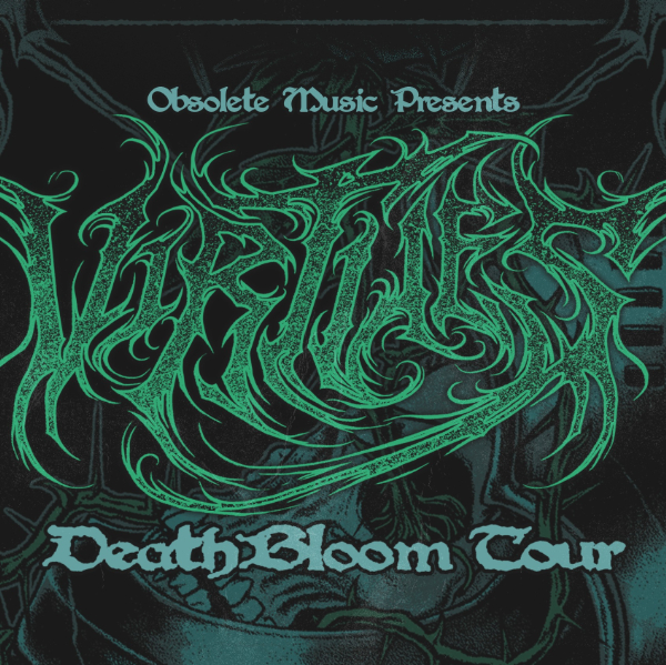 Virtues “Death Bloom’ East Coast Tour w/ Bound In Fear (UK), Pray4Me & More TBA live at La La La's - Concert poster