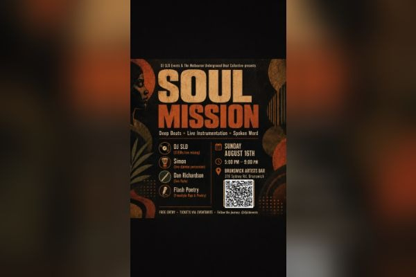 DJ SLD EVENTS PRESENTS: SOUL MISSION live at Brunswick Ballroom - Concert poster