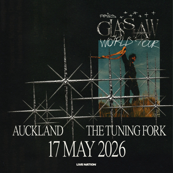 Aries live at The Tuning Fork in Parnell on May 17, 2026 - Concert poster