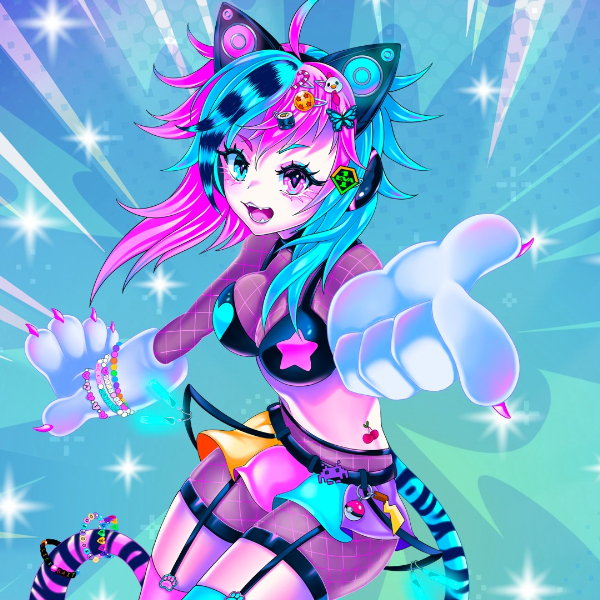 Neko Nation Purrth (featuring S3RL) live at The Rechabite - Concert poster