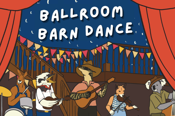 BALLROOM BARNDANCE: AN AFTERNOON OF SQUARE DANCE & TWO STEPPIN' live at Brunswick Ballroom - Concert poster