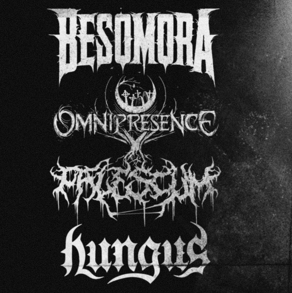 Besomora - Incinerate Tour live at Republic Bar - Concert poster