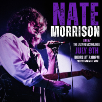 Nate Morrison + LEIANNA + Kel live at Lazybones Lounge Restaurant & Bar - Concert poster