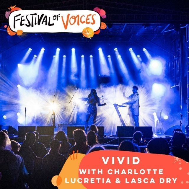 Vivid—with Charlotte Lucretia & Lasca Dry live at Altar Bar - Concert poster