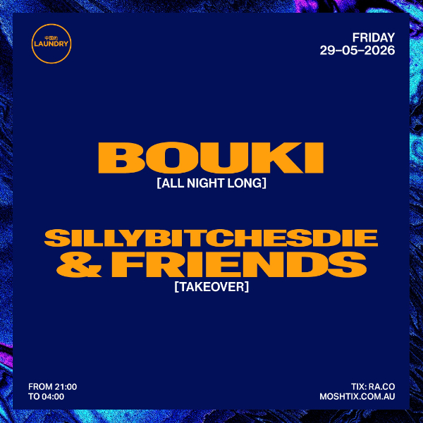 Chinese Laundry Invites BOUKI [ALL NIGHT LONG] + SILLYBITCHESDIE & FRIENDS live at Chinese Laundry - Concert poster