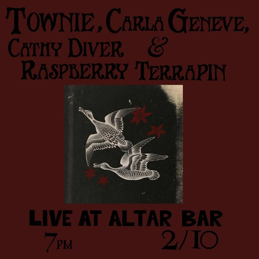 Townie—with Carla Geneve, Cathy Diver & Raspberry Terrapin