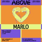 Above — January 17 ft. MaRLo poster