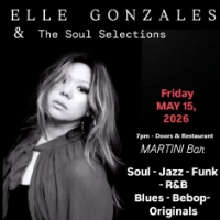 Lvl 1 - Elle Gonzales & The Soul Selections live at Lazybones Lounge Restaurant & Bar - Concert poster