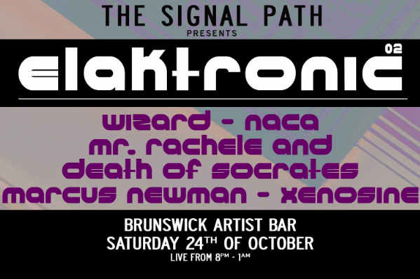 THE SIGNAL PATH: ELAKTRONIC 2 live at Brunswick Ballroom - Concert poster