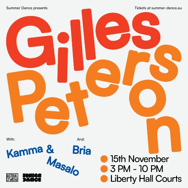 Gilles Peterson  at Liberty Hall