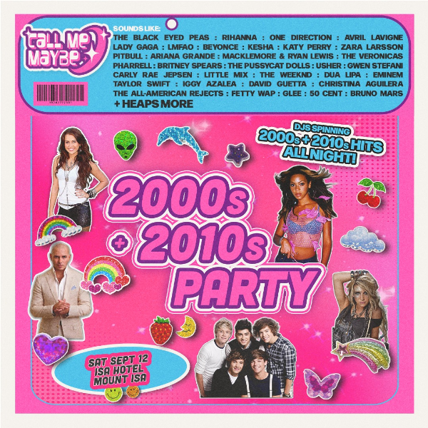 2000s + 2010s Party - Mount Isa 