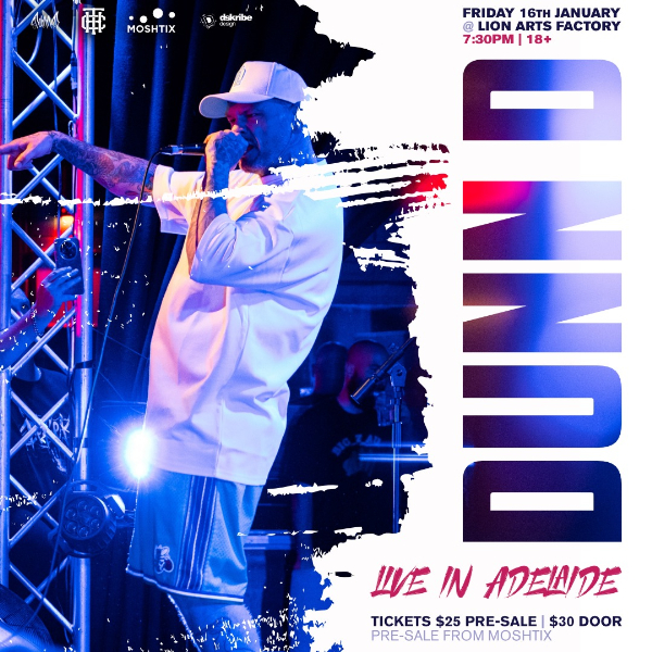Dunn D Live In Adelaide poster