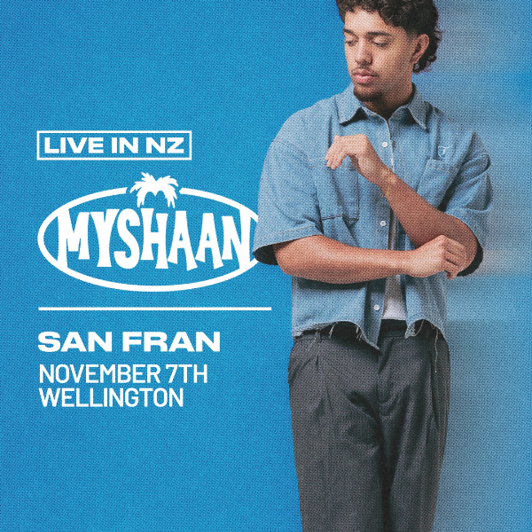 MYSHAAN live at San Fran - Concert poster