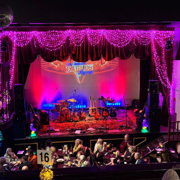 THE ULTIMATE EAGLES LEGACY (The Eagles Tribute Show) live at Marlin Hotel - Concert poster