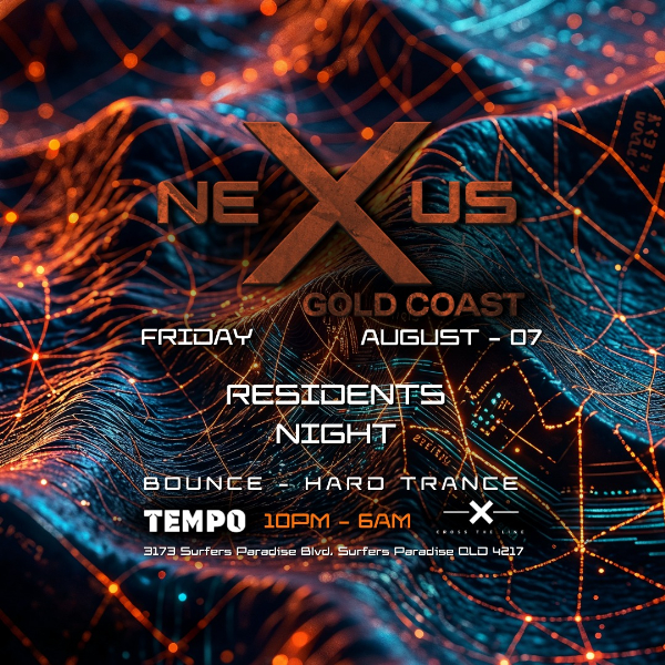 NEXUS Friday 7/8 live at Tempo Nightclub - Concert poster