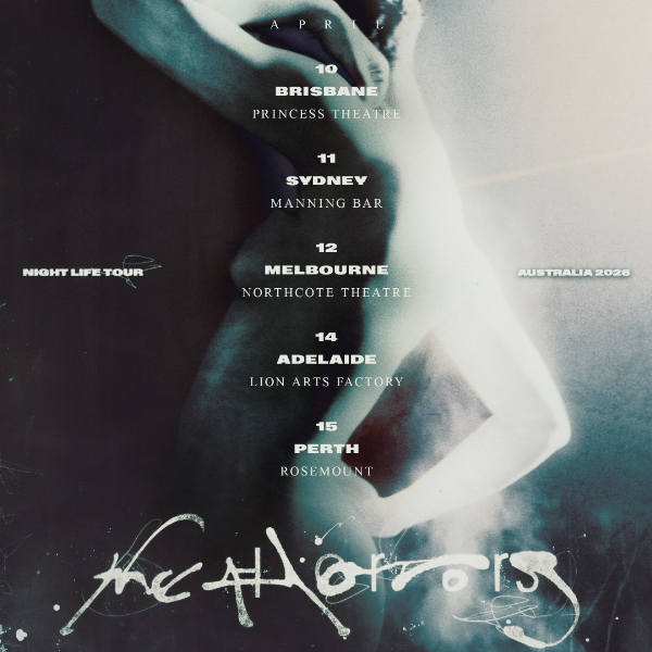 The Horrors live at Various Venues, Please see below in  on April 10, 2026 - Concert poster