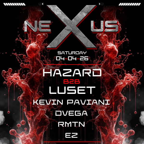 Nexus Saturday live at Tempo Nightclub in Surfers Paradise on April 04, 2026 - Concert poster