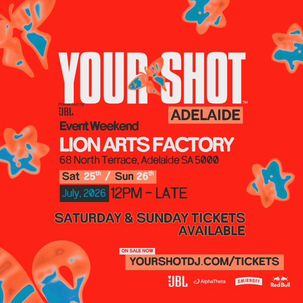YOUR SHOT ADELAIDE SHOWCASE 2026 live at Lion Arts Factory - Concert poster