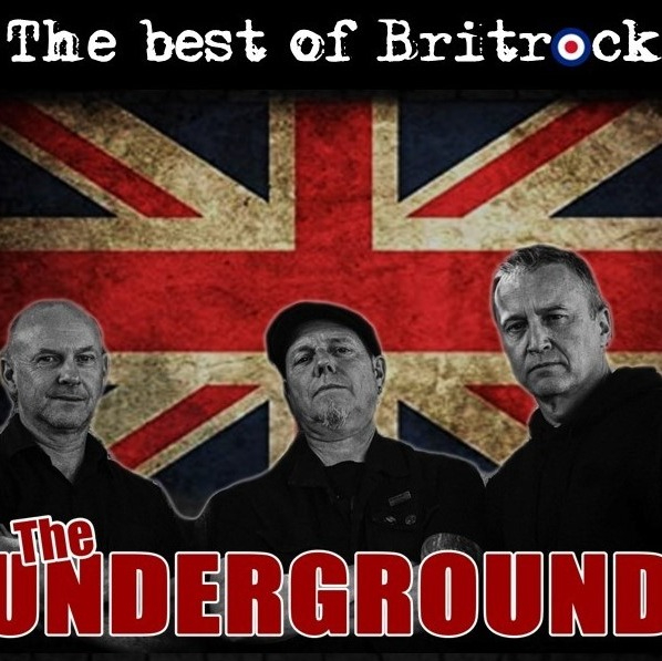 The Underground - Best of Britrock live at A Rolling Stone in Christchurch Central on May 02, 2026 - Concert poster