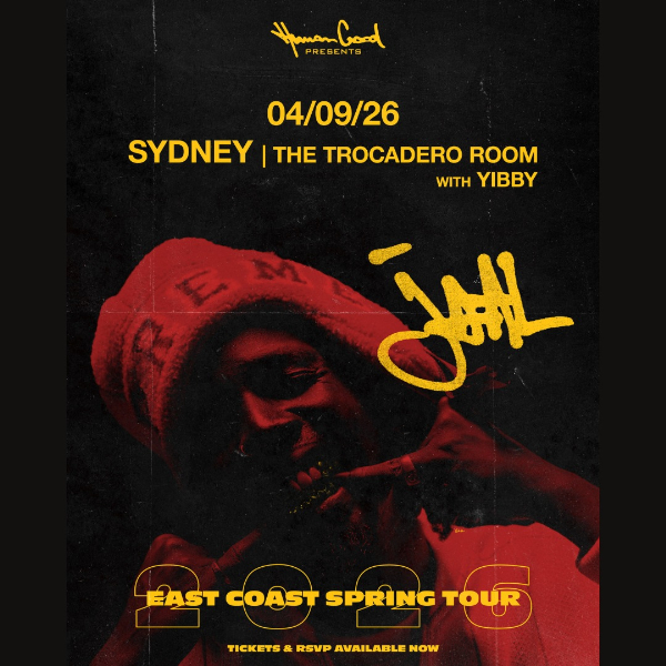 Jaal - East Coast Spring Tour | Sydney | with Yibby - FREE live at The Trocadero Room - Concert poster