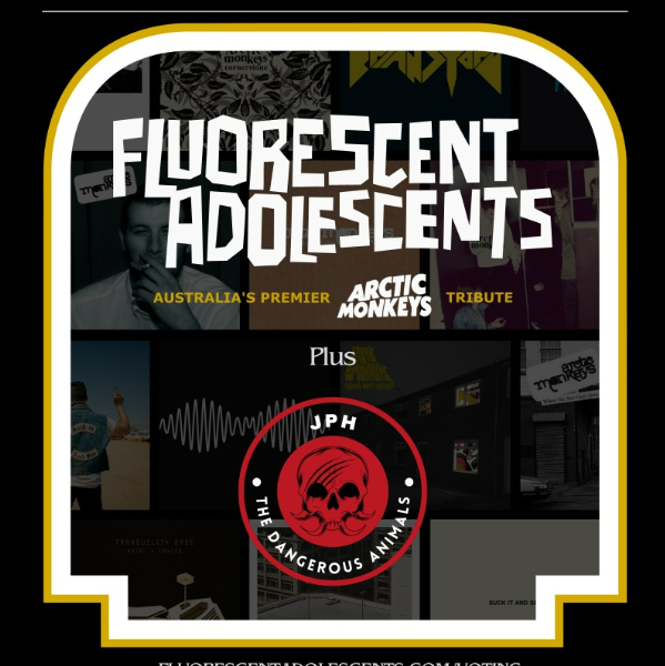FLUORESCENT ADOLESCENTS 'Choose Your Own Setlist' (All Ages) live at UniBar Adelaide - Concert poster