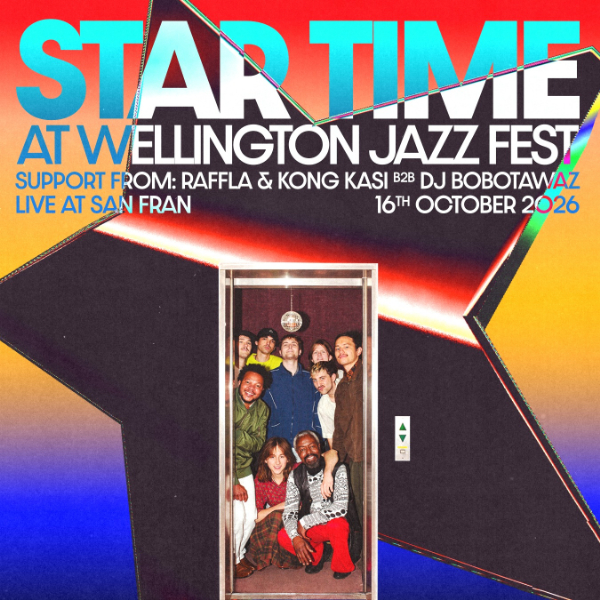 Star Time | Wellington Jazz Festival live at San Fran - Concert poster