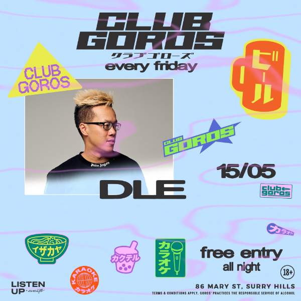 ★ CLUB GOROS ★ MAY 15 ★ live at GOROS - Concert poster
