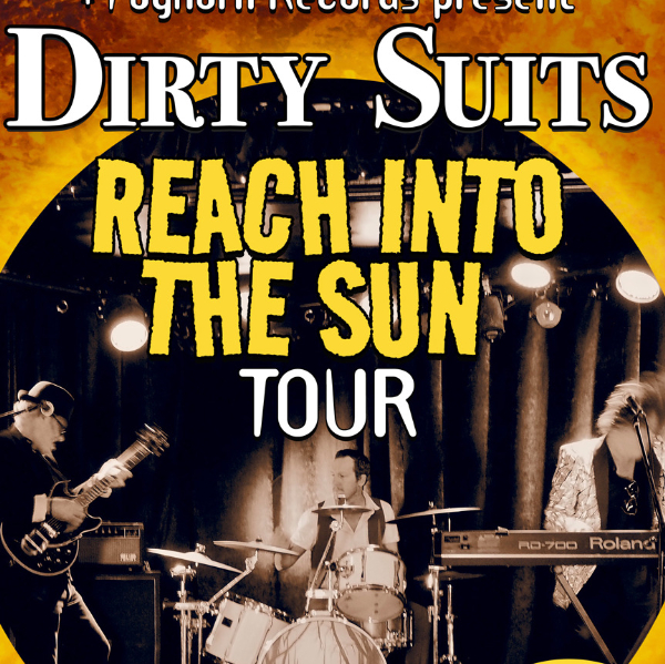 Dirty Suits live at AVALON RSL - Concert poster