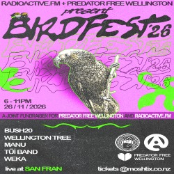 Birdfest live at San Fran - Concert poster