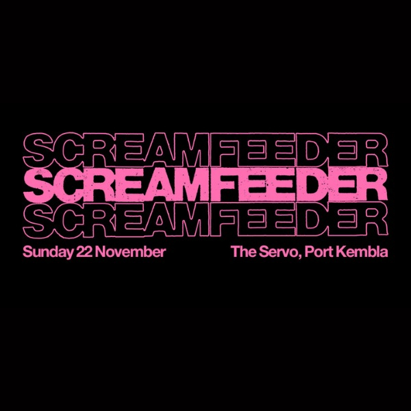 Screamfeeder Live - The Servo, Port Kembla live at The Servo - Port Kembla - Concert poster