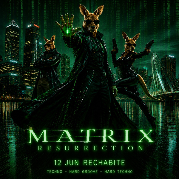 MATRIX RESURRECTION live at The Rechabite - Concert poster