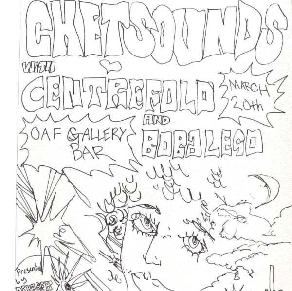 Chet Sounds W/ Centrefold & Boba Lego live at Oxford Art Factory in Sydney on March 20, 2026 - Concert poster