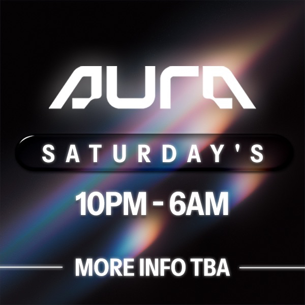 Aura Presents - Saturday April 18th live at Aura Nightclub in Sydney on April 18, 2026 - Concert poster