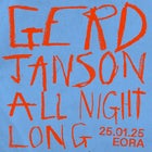 GERD JANSON ALL NIGHT LONG