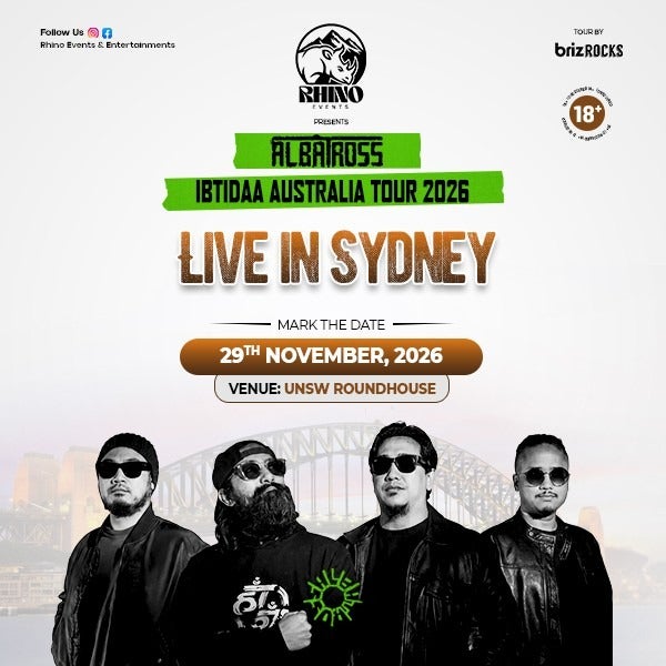 ALBATROSS “IBTIDAA”  LIVE IN SYDNEY