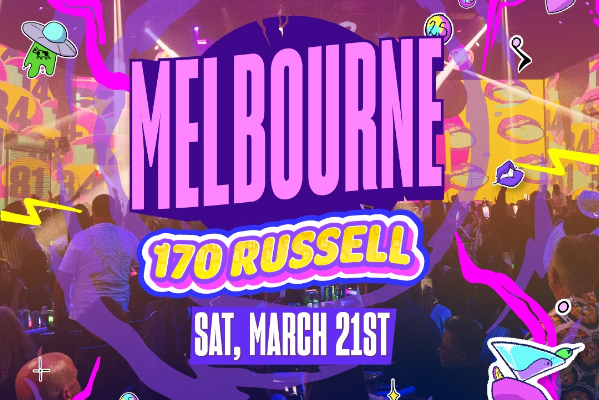 BINGO LOCO live at 170 Russell in Melbourne on March 21, 2026 - Concert poster