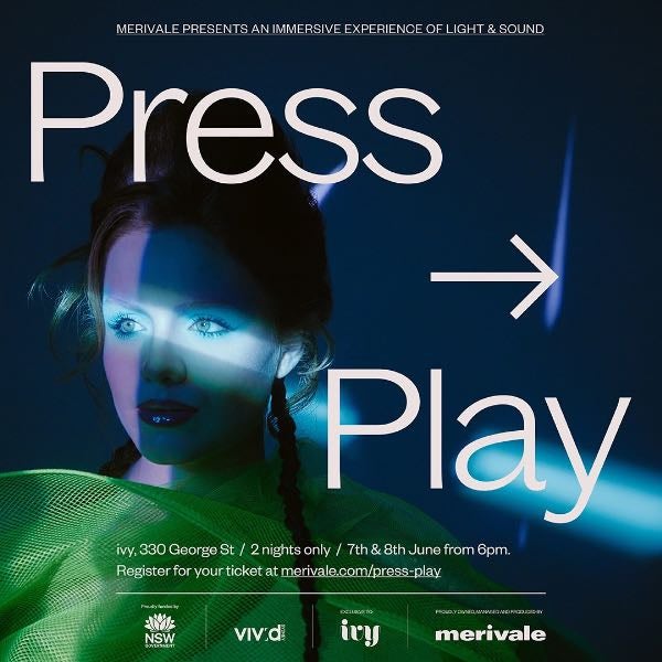 Press Play - VIVID Light Show